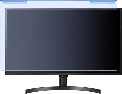 DARZYS Computer Privacy Screen Protector, Anti Radiation Screen Film Protective Film Anti Blue Light Glare Isolation Panel Suitable For 18-32 Inches 16:9/16:10(18/20in 458x280mm)