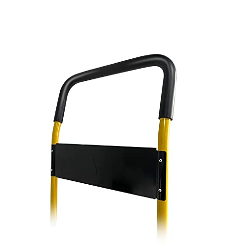 Carretilla plegable de acero con ruedas giratorias 440 lb miniatura 3