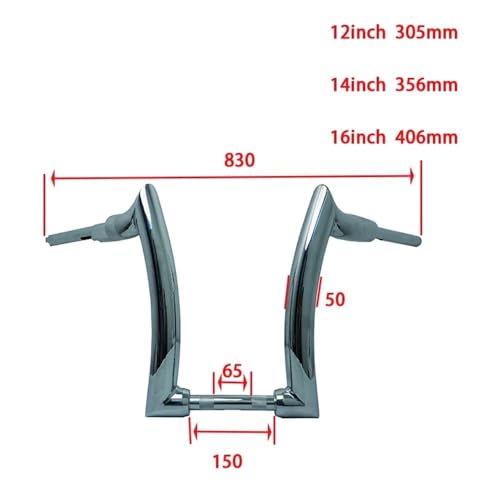 Barra de equilibrio para moto Fatty Breakthrough de 2 pulgadas de grosor 3