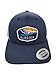 Glacier Trucker Hat w/National Park Woven Patch (Navy/White)