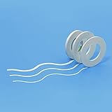 Es wird ein weiches Harzmaterial verwendet, das es dem Klebeband ermöglicht, in einer gekrümmten Linie zu haften und gleichzeitig verhindert, dass Farbe in abgedeckte Bereiche durchsickert.