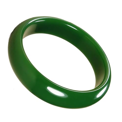 Bracelet jonc en jade vert foncé naturel, votre accessoire bien-être et sérénité au quotidien
