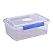Produktbild Küchenaufbewahrungsboxen, Kühlschrank-Speicher-Organisator Sealed Schärfere Kasten Mikrowelle Verdickte Lunchbox Transparent Lagerbehälter,5.5L