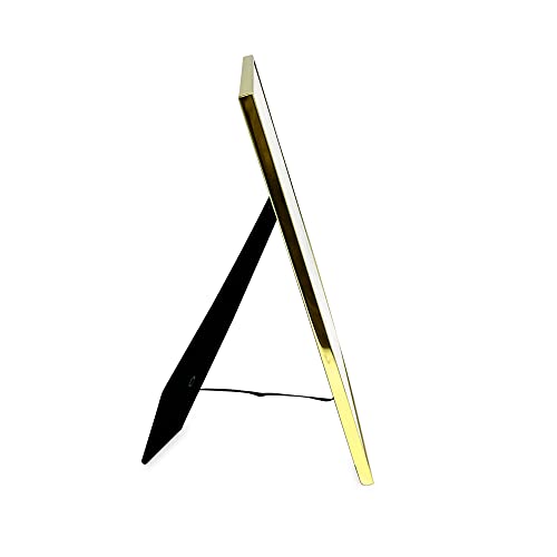 Isaac Jacobs 25.4x30.5 cm (mattiert, 20.3x25.4 cm) Goldfarbener Metall-Bilderrahmen… – Ansicht 4