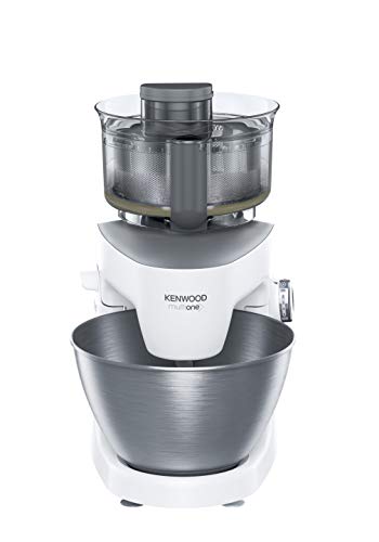 Kenwood-KHH326-Robot-de-Cocina-Multifuncion-1000W-43L-Mezcla-Bate-Amasa-Batidora-de-Vaso-15L-Procesador-Alimentos-14L-3-Discos-Exprimidor-Picadora-Licuadora-PlataBlanco