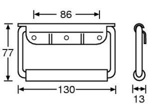 Adam Hall Hardware 3443blk – Poignée Rabattable à ressort Noir