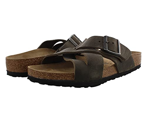 Image of Birkenstock Lugano Oiled Leather Sandals