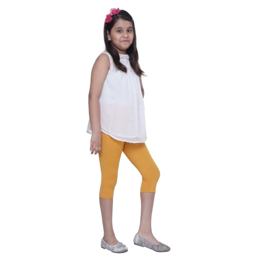 Image of Robinbosky Premium Girls Capri Leggings for All Age Group | Multiple Colors