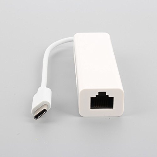 axGear USB 3.1 Type C USB-C Multiple 3 Ports Hub with Ethernet Network LAN Adapter AP