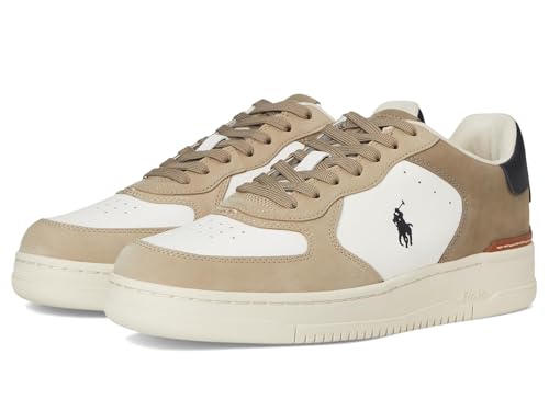 Polo Ralph Lauren Men's Masters Court Nubuck & Leather Sneakers