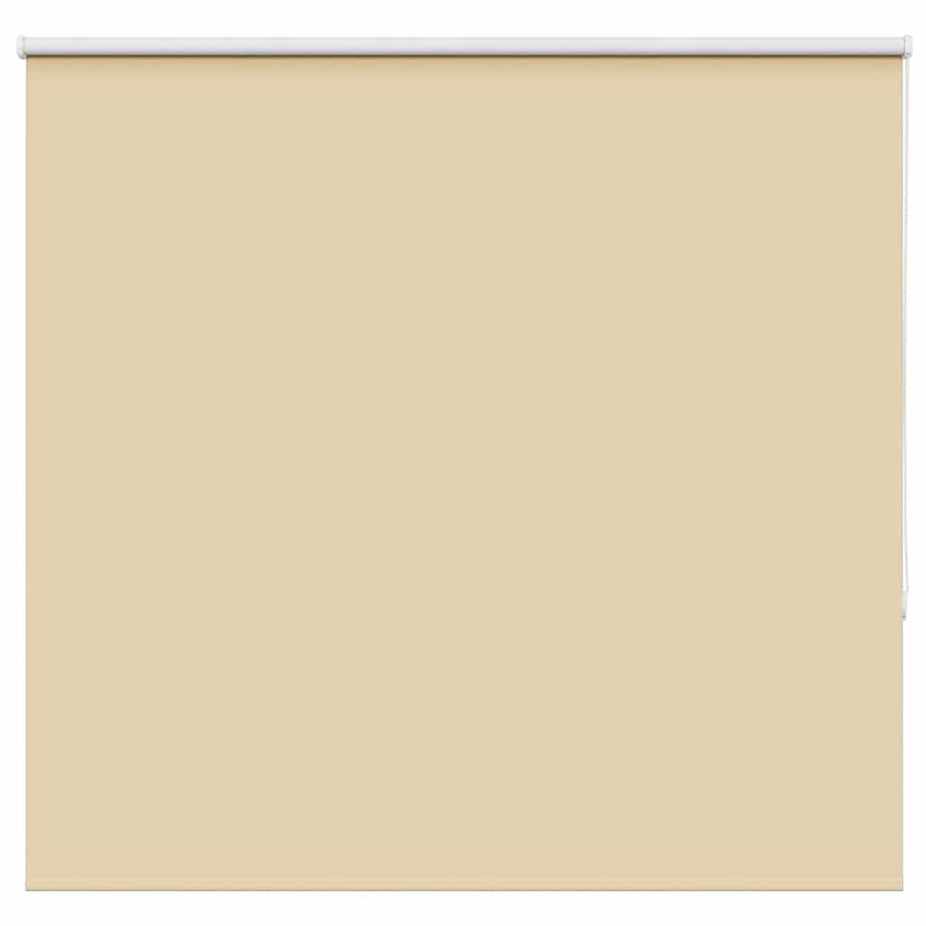 vidaXL Roller Blind Blackout Beige 165x130 cm Fabric Width 161.6 cm Polyester — image 1