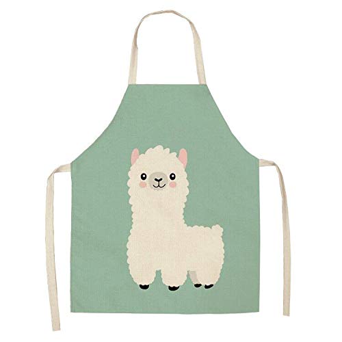 Llama Apron Kids Apron for Birthday Party's, Gardening, Kitchen, Cooking, Baking Chef Activity