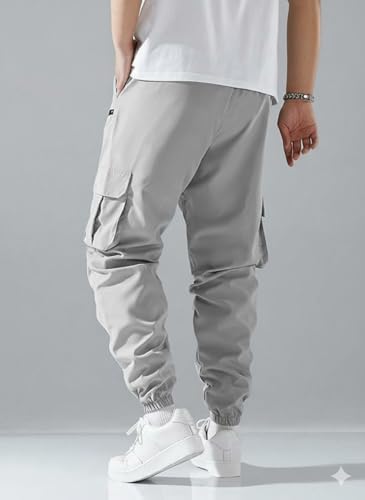 Image of INKKR Men Cargo || Men Zipper Cargo Pants Cotton ||