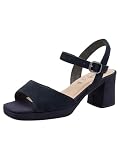 Tamaris COMFORT Damen Sandal Heel NAVY SUEDE 38