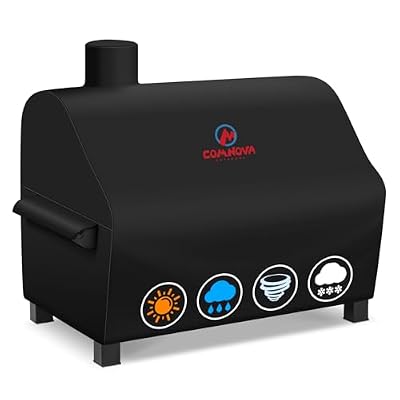 Grill Cover for Oklahoma Joe's Rambler Tabletop Charcoal Grill - 600D Premium BBQ Cover Waterproof & Heavy Duty for Oklahoma Joe's Ramble Portable Grill, 25" L x 19" W x 17.5" H