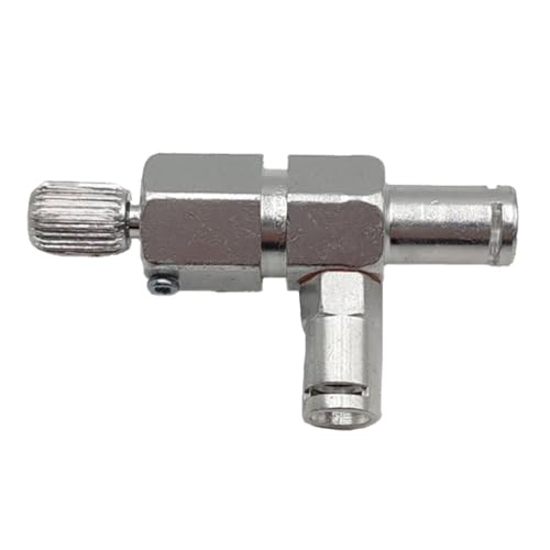 KoiLykke Steam Valve Adapter for Coffee Machines,Aluminum Alloy Construction with Dual Control Function,for Multiple Brands,Silver