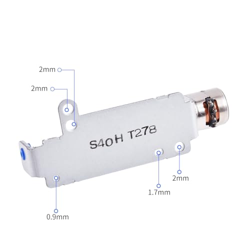 BJ02 Motor paso a paso DC 3V, 2 fases 4 cables con husillo miniatura 3