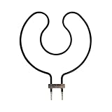 Zktfyshk 9915120003 - Calefacción resistente de 120 V para ahumador eléctrico, montaje rápido, corriente directa, calefacción de barbacoa eléctrica