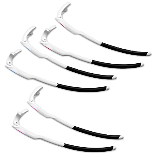 Jambes de lunettes de soleil de remplacement compatibles EV-Zero bleues rouges violettes