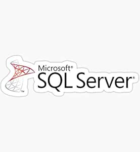 Amazon.com: SQL Server Logo - Sticker Graphic - Auto, Wall, Laptop ...