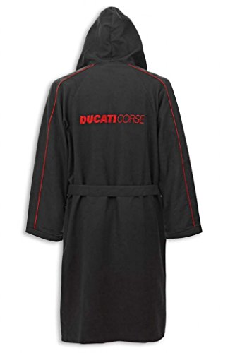 Ducati Men's Corse Bathrobe XXL-XXXL Black2