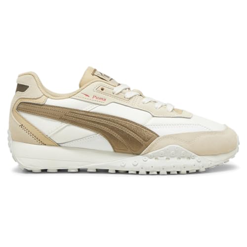 PUMA Mens Blktop Rider Neo Vintage Lace Up Sneakers Shoes Casual - White - Size 10 M