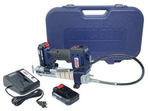 20V LITHIUM ION GREASE GUN DUAL BATTERY