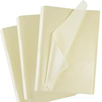 Creme Geschenkpapier Seidenpapier, 60 Blatt Seidenpapier Verpackungsmaterial, schimmerndes Bastelpapier Seidenpapier mit Perlmutt, Glänzendes Geschenkpapier für Geburtstage, Weihnachten, 50 x 35 cm