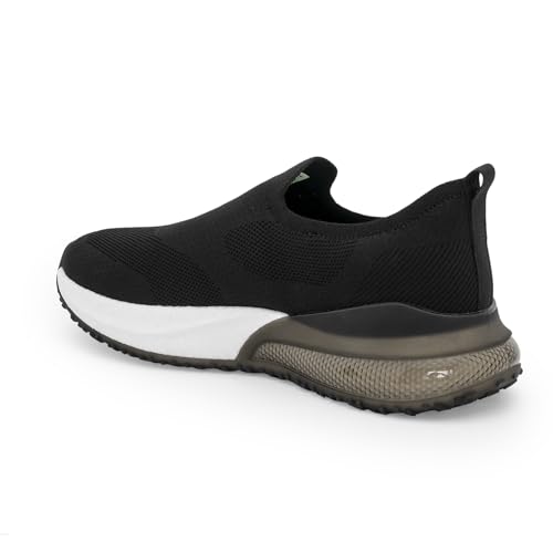 Image of Red Tape Men's Walking Shoes Black Round Toe Slipon