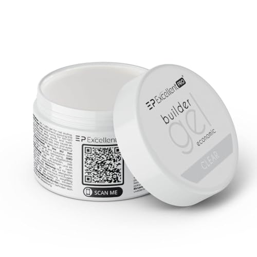 Gel UV Monophase Clair 3 en 1 Excellent Pro Gamme Economique 50 g