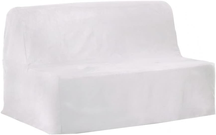 Sofa Cover Designed for Bench Lycksele Lovas, Housse Bz 140 to 145 x 190 cm (Beige)