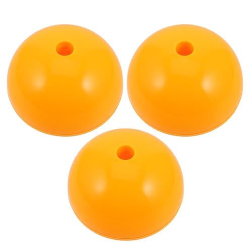 Poteaux d'agilité de football lot de 3 bases pour vos séances de sport en club ou au jardin