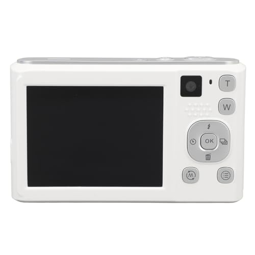 Cámara digital compacta 4K UHD 48MP con zoom 16X blanca miniatura 5