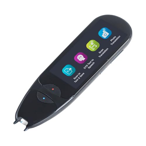 IRISPen Air 8 stylo scanner Portable-Scanner Traducteur 16 langues offline:OCR 48 Langues Offline,Scanner dyslexique,synthèse vocale Offline,surligneur...