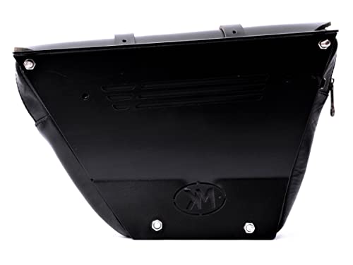 Trip Machine Company Wingman Side Panel Bag for Royal Enfield Interceptor 650 / Continental GT 650 (Black, Right Side)