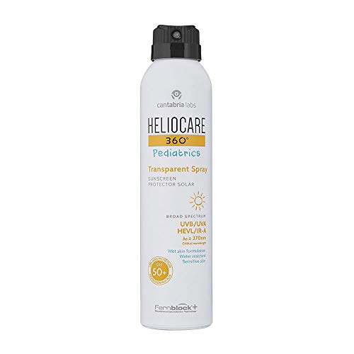 Heliocare 360 Pediatrics Spray Transparent SPF50 protection solaire enfant 200 ml