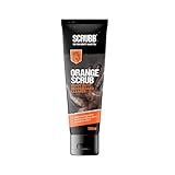 SCRUBB Orange Scrub Heavy Duty Beaded Hand Cleaner, Deep Cleaning Action with Scrubbing Agents, 100ml Tube