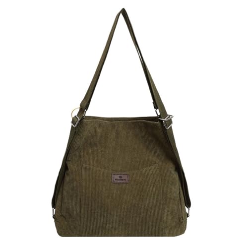 Sac bandoulière en velours côtelé pour ranger facilement toutes vos affaires