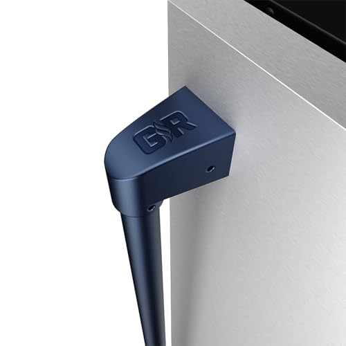 Image of 15 Inch Undercounter Built-in /Freestanding Ice Maker in Stainless Steel /Blue | Gordon Ramsay Series