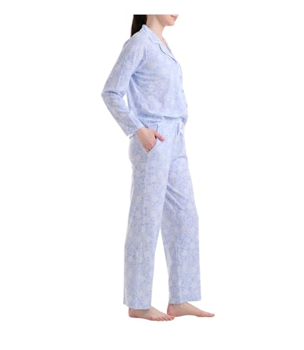 Image of Karen Neuburger Women's Petite Key Item Long Sleeve Girlfriend Printed Pj Set