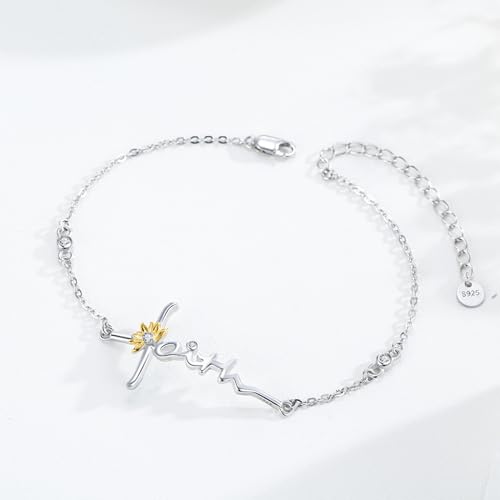 TUGHRA Women's Panda/Sloth/Dog/Cat Bracelet S925 Sterling Silver Animal Gifts for Girls Cute Charm Jewelry Gifts for Women Teens Girls Girlfriend Wife Christmas Birthday Present2