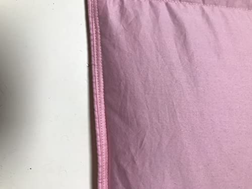 Rose Feather 20171130014 Toddler/Travel/Crib Goose Down Comforter Duvet/Blanket Multifunctional,100% Organic Cotton Washable Unisex Kids,All Season,Pink 47X60 thumb #8