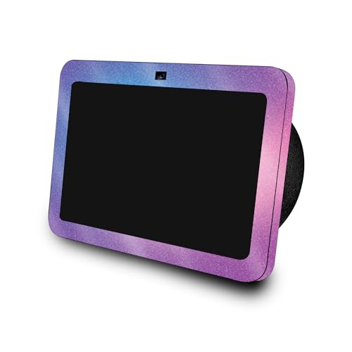 Image of Glossy Glitter Skin Compatible with Amazon Echo Show 8 (3rd Gen, 2023) - Royal Haze - Premium 3M Vinyl Protective Wrap Decal Cover - Easy to Apply, Crafted in The USA by MightySkins