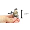 Battle Brick 1.6 Inches Tall Collectible Air Force Security Forces Airman OCP Minifigure | Genuine Military Minifig Camo | Great Gift for Ages 8+ to Adult AFOL