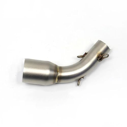 Tuyau d'échappement de moto en acier inoxydable section centrale GROM