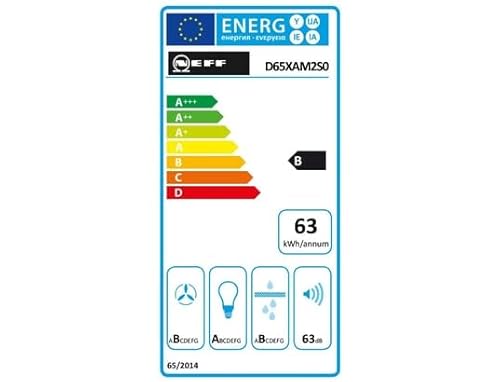 neff hotte box intégrée 60cm 460m3h d65xam2s0 - vue 3