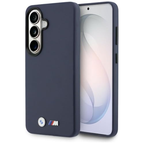 CG MOBILE BMW M Logos métalliques compatibles avec MagSafe Coque pour Samsung Galaxy S26 (bleu marine)