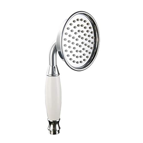 Skybath Pomme de douche en laiton de grande taille, style victorien traditionnel, pommeau de douche à main en chrome poli