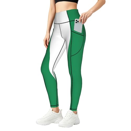 Pantalones de entrenamiento de Nigeria para mujer con bolsillos