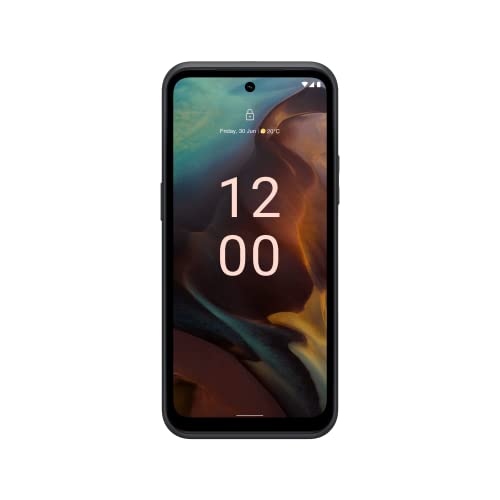 Nokia XR21 Robust smartphone med 5G och 64 MP kamera - Midnattssvart
